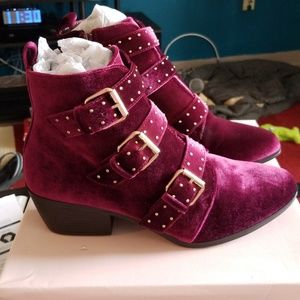 Size 12 wide booties brand new